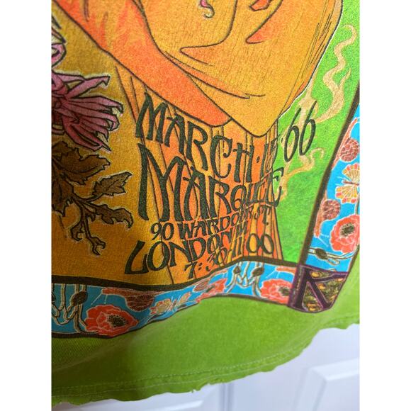 Pink Floyd Marquee London Boyfriend Graphic Distressed Tee Small / Medium - Picture 5 of 10